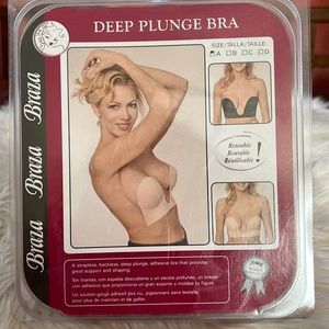 Deep plunge bra blaza reusable 50 times or more !!